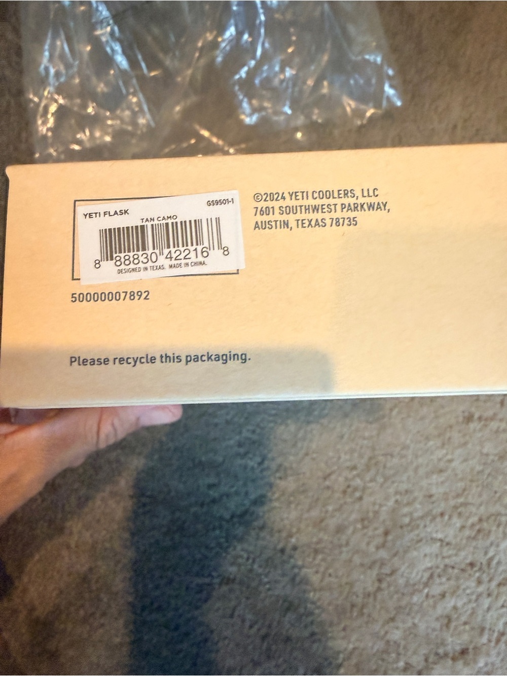 NWT Yeti TAN CAMO Flask & Funnel - LIMITED EDITION - Picture 5 of 5